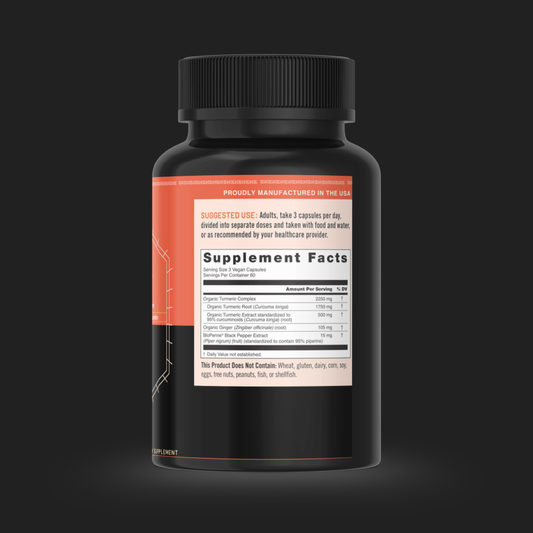 Turmeric Curcumin with Black Pepper Extract 1500mg - High Absorption Ultra Potent Turmeric Supplement with 95% Curcuminoids and BioPerine - Non GMO Tumeric Capsules for Joint Support Capsules